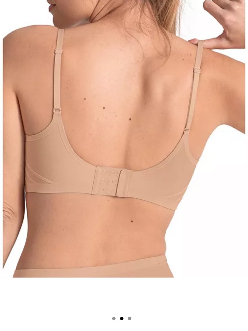 Honeylove Silhouette Wireless Seamless T-Shirt Bra Size 1X Sand LWBR0201 - Picture 2 of 9